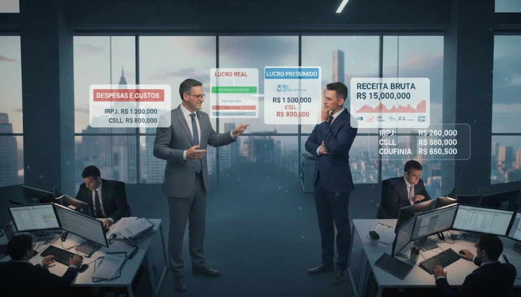 Diferenças de Lucro Real e Lucro Presumido
